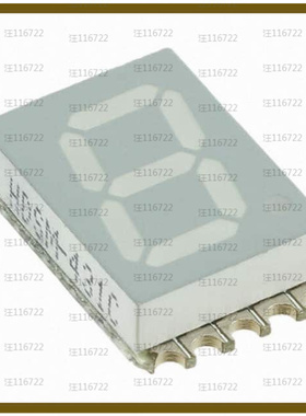 HDSM-431C【DISPLAY 7SEG 0.39 SGL RED 10SMD】