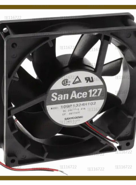109P1324H102【FAN AXIAL 127X38MM 24VDC WIRE】