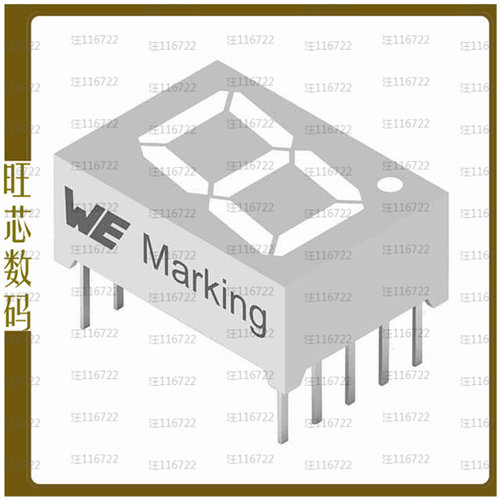 157136B12701【WL-T7DS 7 SEGMENTS DISPLAY THT S】