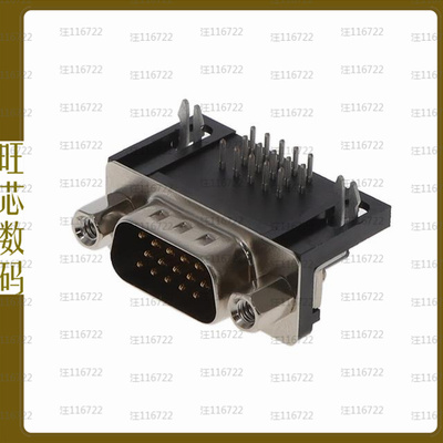 10090926-P156VLF【CONN D-SUB HD PLUG 15P R/A SLDR】