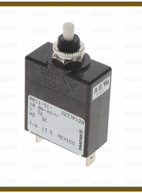 PR11-51-10.0A-XX-V【CIR BRKR MAG-HYDR 10A PUSH-RESET】