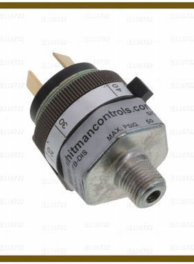 P119G-5H-C12TB-DIS【PRESSURE SWITCH 3-50 PSIG】