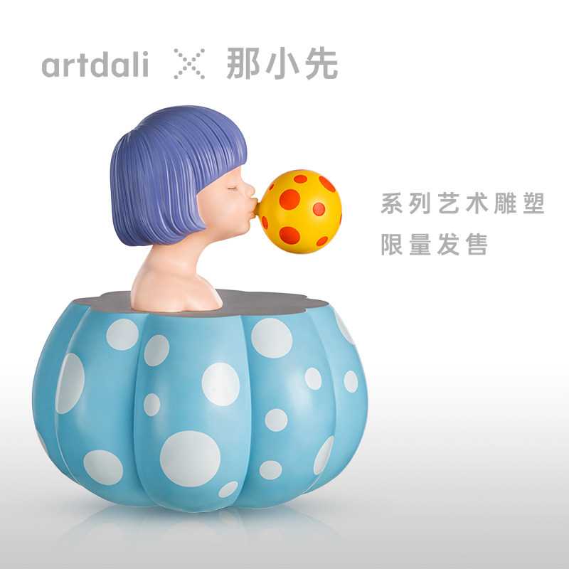 [Melon vesicle]Pumpkin girl Art Sculpture originality Jewelry Simplicity modern a living room decorate Decorationin the Home accessories , 家居艺术品, 艺术摆件 category - from Buy2taobao.com to provide professional Taobao agent buy service