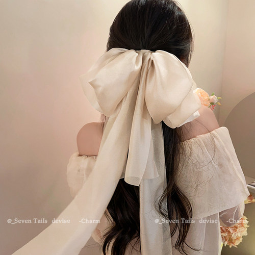 在逃公主~超仙大蝴蝶结发夹