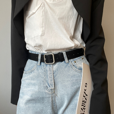 韩版经典女士皮带复古