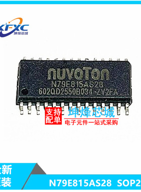 N79E815AS28 贴片SOP28微控制器单片机 N79E815AS28