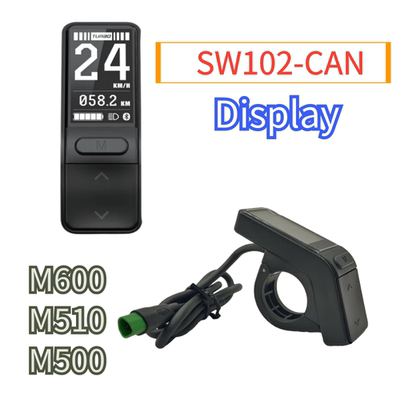 八方电动自行车显示屏SW102 CAN协议M600M510M820 液晶通用显示屏