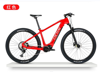 八方M510中置电机力矩电机电助力自行车碳纤维电动自行车48V