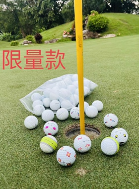 限量款TaylormadeTP5PIX泰勒梅高尔夫二手球优质绿色推杆推线球