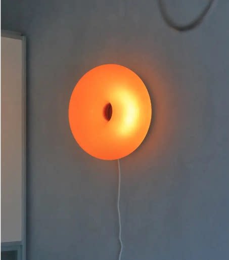 现货宜家限量版甜甜圈系列旺布利壁灯温馨装饰灯led台灯正品代购