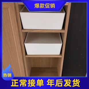 15宜家国内代购 毕利书架,书柜 储物架 黑褐色40x28x106 厘米