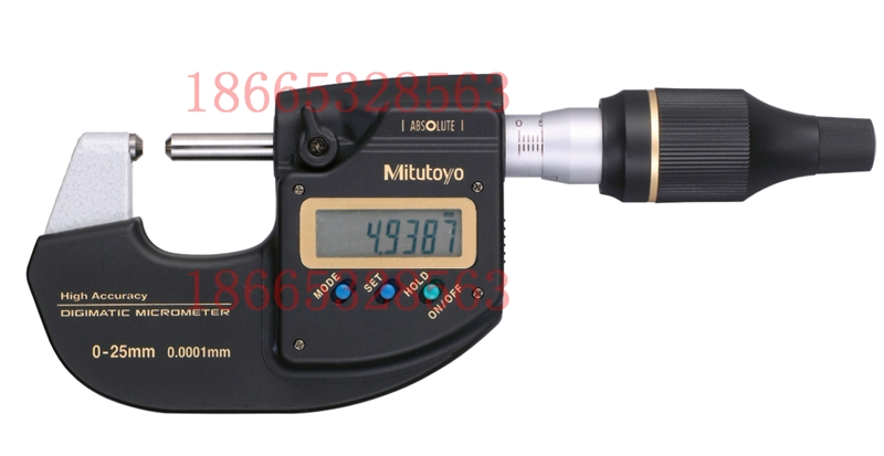 日本三丰Mitutoyo数显外径千分尺0-25mm高精度0.001 293-145-30