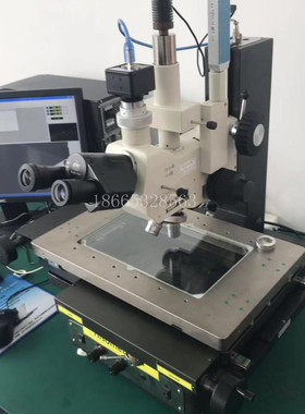 日本Union DH2 优能显微镜 3D测量弧线高 深度计 辅助对焦 三极管