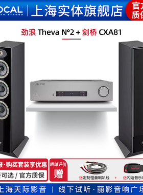 【实体旗舰店】法国劲浪Focal Theva N2+剑桥CXA81 落地音箱套装