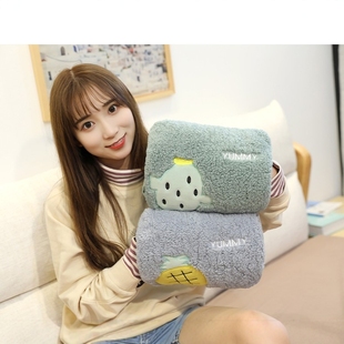 双插手毛绒卡通单卖布套充电热水袋专用小清新套袋放暖宝宝外套