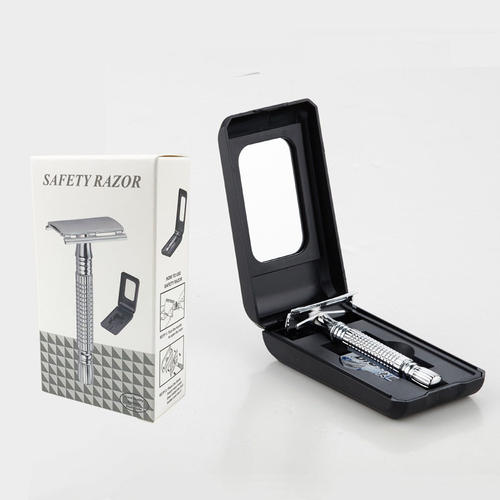 Classic Double Edge Chrome Shaving Safety Razor 手动剃须刀片