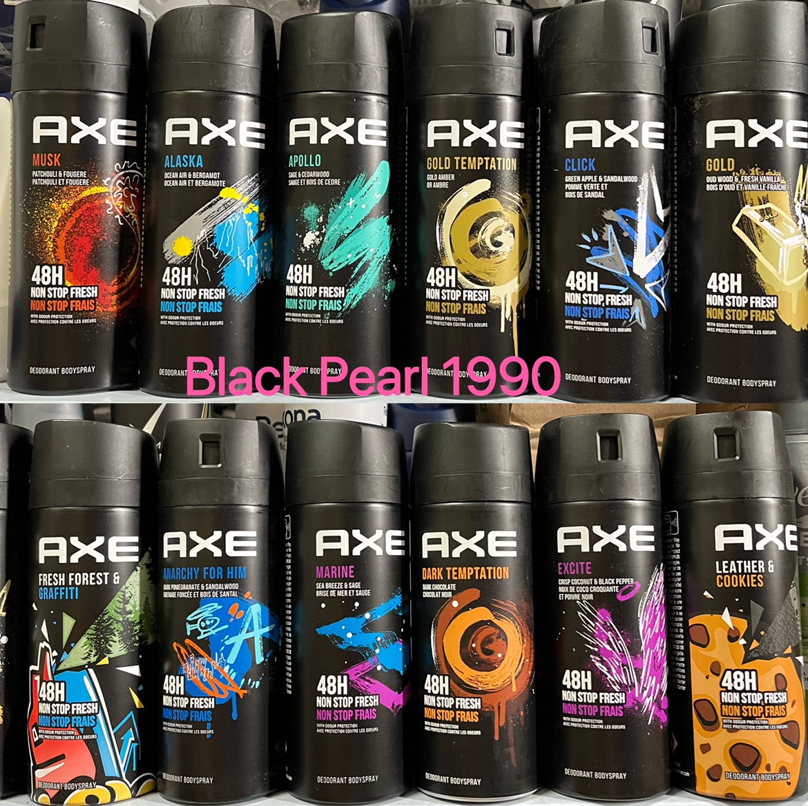 LYNX凌仕艾科Axe Deodorant Men Body Spray男士香体止汗喷雾香水-封面