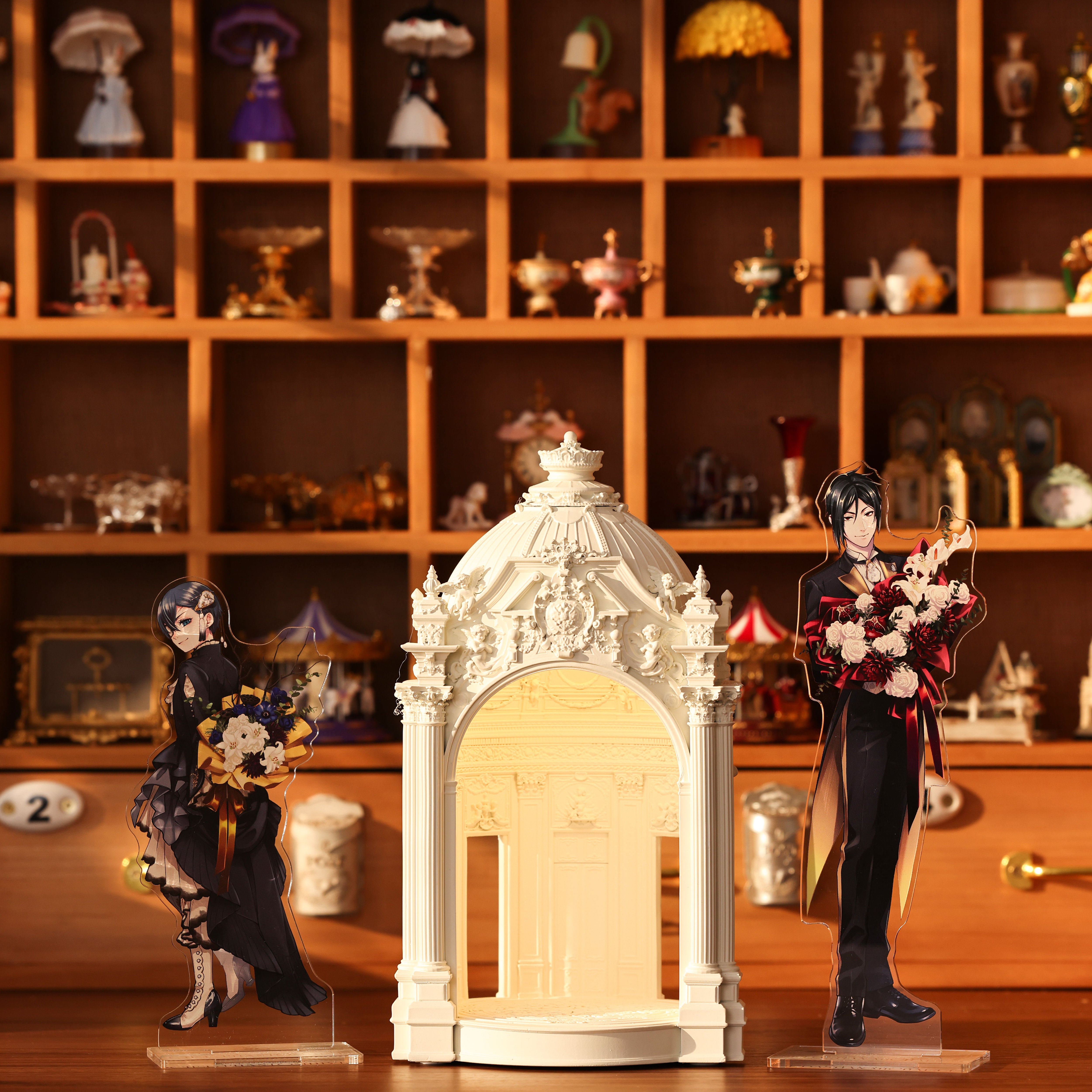 微观臻慕 星穹琴语 夜灯系列微缩装饰香薰摆台谷美创意礼物礼品