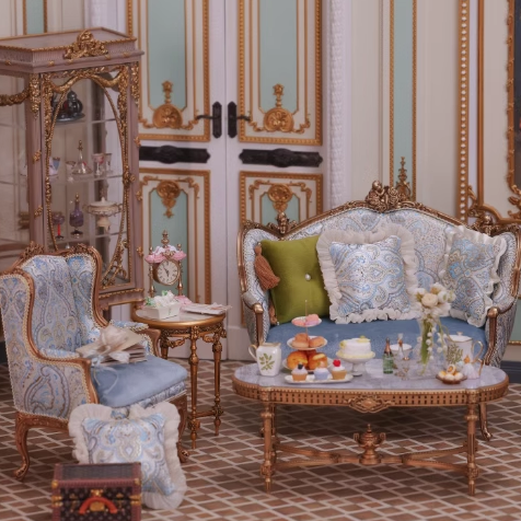 巴洛克系列家具成品微观