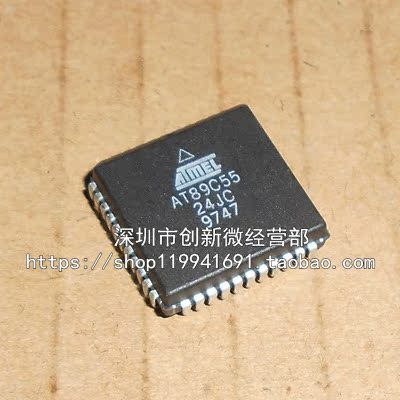 AT89C55-24JC/JIPLCC44直插IC