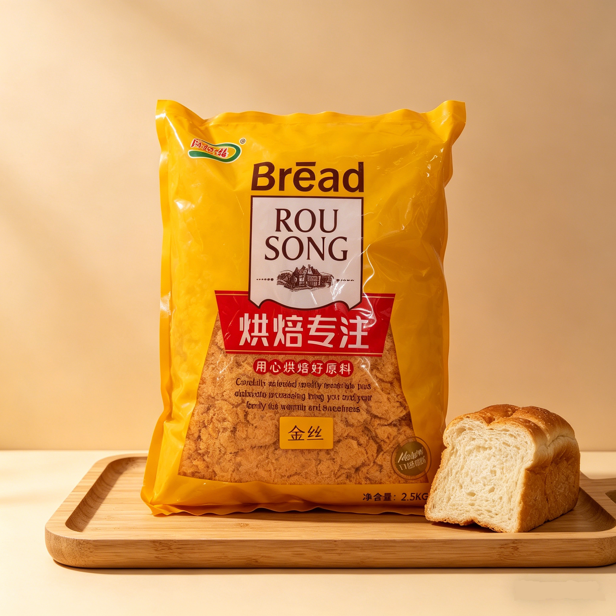 闽众禧金丝烘焙用肉松粉面包手抓饼寿司2.5千克包邮