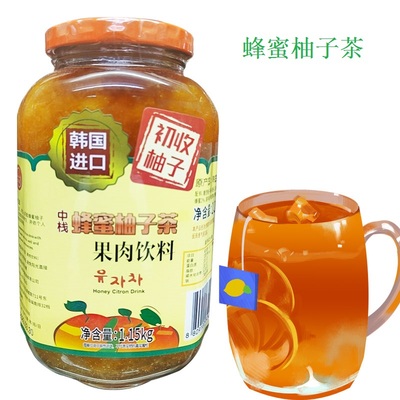 韩式正高岛蜂蜜柚子茶