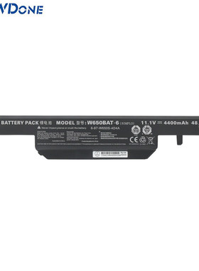W650BAT-6适用炫龙毁灭者笔记本电池DD DC Pro -G80S1N N650BAT-6