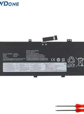 适用联想 ThinkPad L13 Gen 1 2 Yoga S2 Gen 5 6 5th 笔记本电池