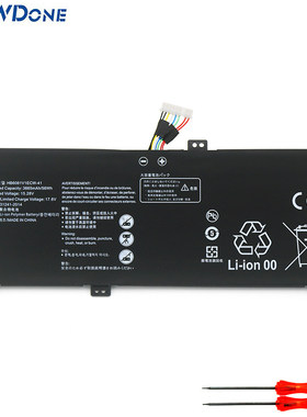 适用华为HB6081V1ECW-41 V700 HLY-W19RL W29RL W29R 笔记本电池