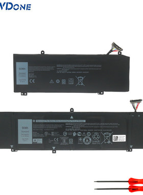 适用于外星人Alienware M15 M17 R1 P79F 1F22N XRGXX 笔记本电池