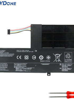 适用 联想 Ideapad 720-15IKB M51-80/70 U41-70 L14M2P21 电池