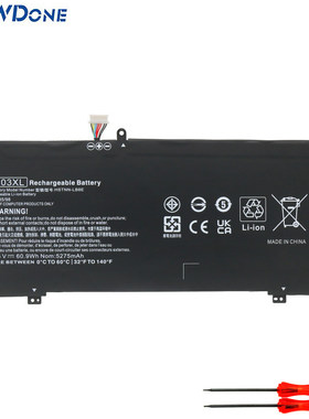 CP03XL适用惠普Spectre x360 13t 13-ae001TU TPN-Q199笔记本电池