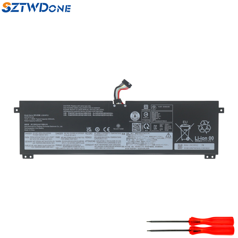 适用联想Thinkbook 14/16 G6+ AHP/IMH 2024 L23D4PG1 笔记本电池