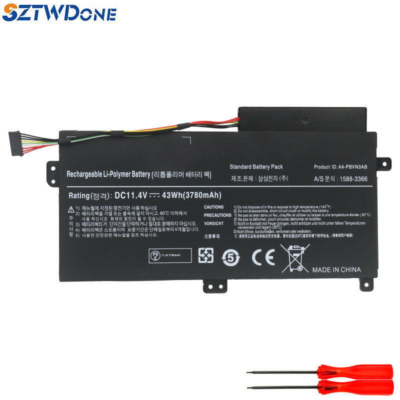 AA-PBVN3AB适用三星电池450R4E 450R5E 450R4V 450R5V 450R5U - 实物图