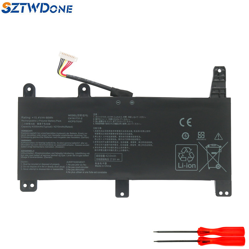 G531GVG712L笔记本电池