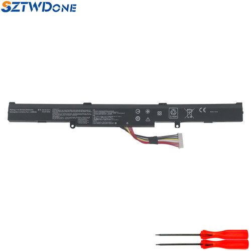 适用华硕FX53VZX53V笔记本电池