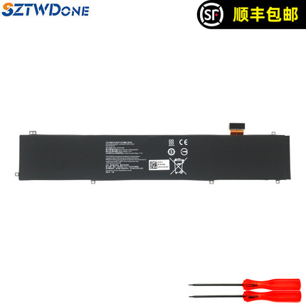 适用 Razer雷蛇 RZ09-0288/0301/0313/0367/0409/0421/0268 电池