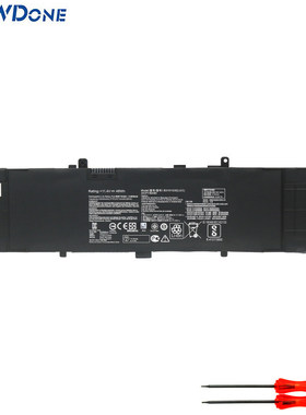 适用华硕U3000U/UQ U4000U/UQ UX410U RX410U B31N1535笔记本电池