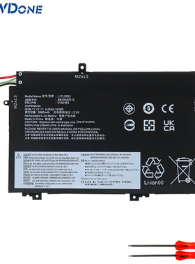 适用联想Thinkpad L14 L15 Gen 1/2 L480 L490 L580 59笔记本电池