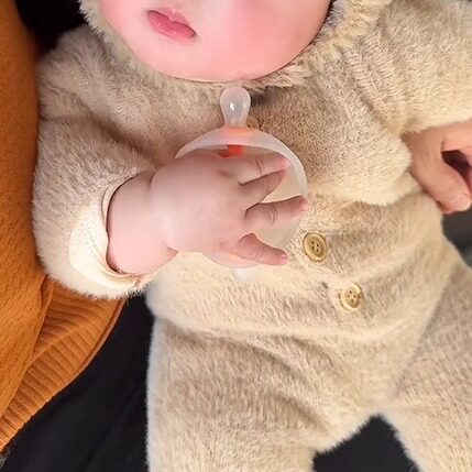 小月龄牙胶婴儿磨牙棒咬胶蘑菇安抚宝宝防吃手36三个月口欲期玩具