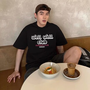 短袖 WELLDONE T恤 情侣半袖 宽松男士 TRACK 26SS小众潮牌夏季