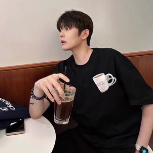 短袖 WELLDONE T恤 情侣半袖 纯棉宽松男士 TRACK 26SS小众潮牌夏季