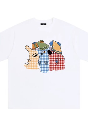 WELLDONE TRACK*26SS小众潮牌美式高街男女重磅宽松纯棉短袖t恤