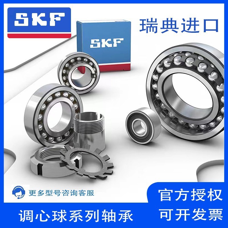 进口SKF调心球轴承1300 1301 1302 1303 1304 1305 1306M E K TN9