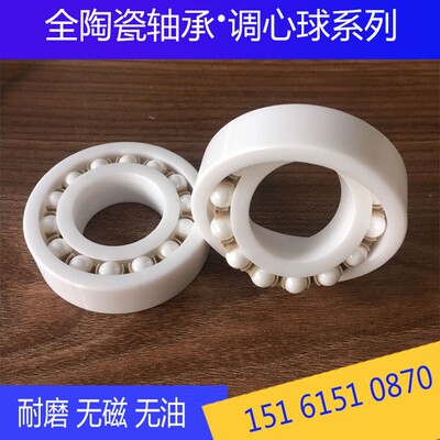 全陶瓷调心球轴承1300 1301 1302 1303 1304 1305 1306 1308 1310