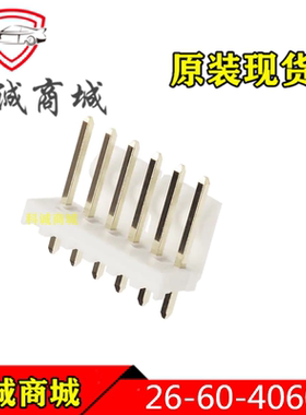 26604060   2660-4060  26-60-4060   MOEX  6P间距3.96mm 针座