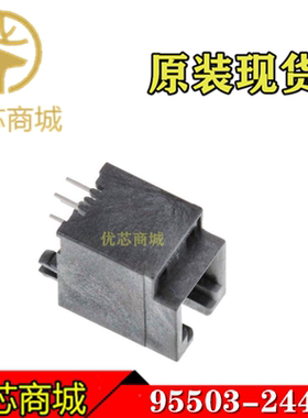 MOLEX连接器 95503-2441 955032441 RJ以太网连接器4p4c 原装现货