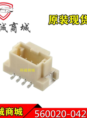5600200420   560020-0420  MOLEX  4P间距2.mm针座连接器