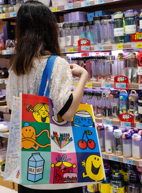 大容量卡通无纺布手提袋礼物包装袋少女心购物袋环保礼品袋