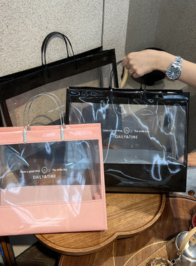 pvc服装店包邮新款手提袋防水包